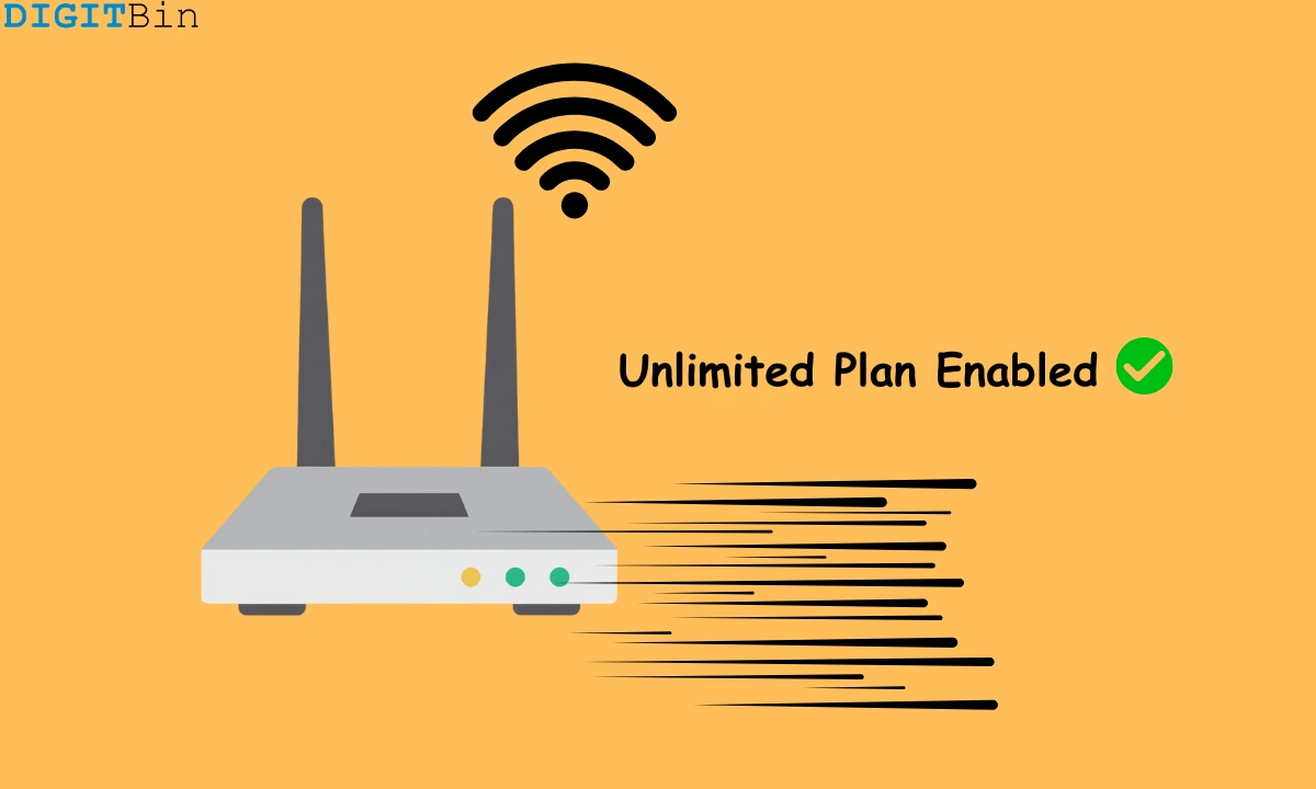 use a network plan without data limitation