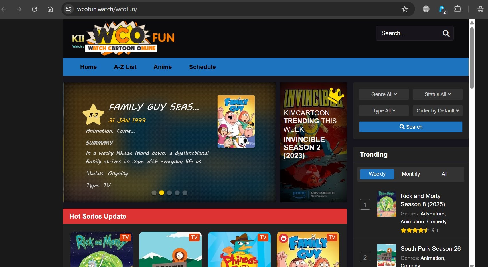 what is Wcofun