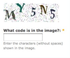 what is a captcha challenge