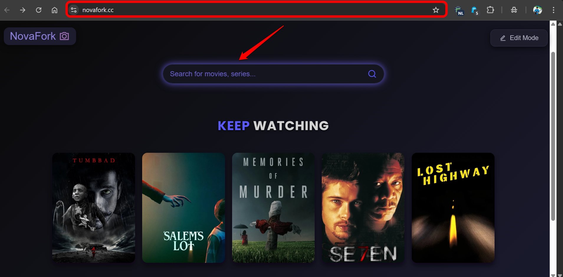what is novafork free streaming site