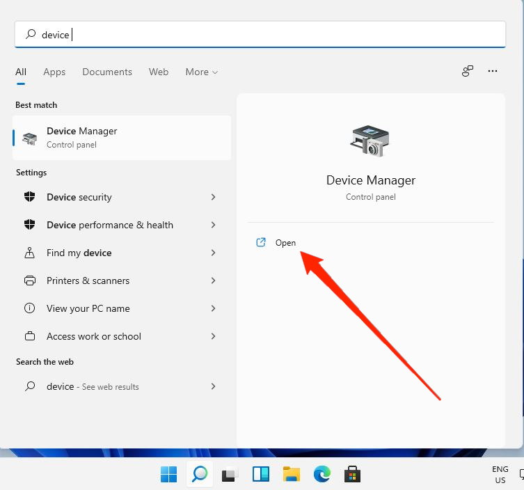 windows 11 device manager