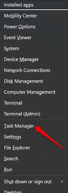 windows task manager