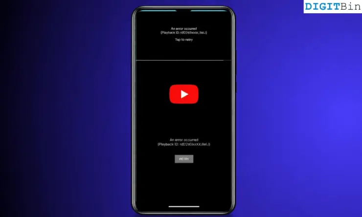 youtube an error occured tap to retry fix